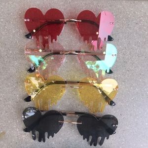 UV 400 Heart Fashion Sunglasses